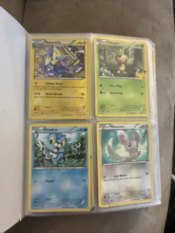 Mini Album POKEMON 1 Pocket-30 Pages With 200 + Pokemon Trading Cards W Holos - Image 2