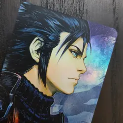 CARDDASS MASTERS Final Fantasy VII FF7 Crisis Core ZACK FAIR Holo Card D17 - Image 3