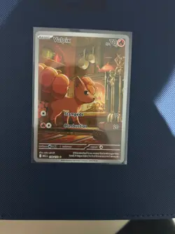 Vulpix 138/132 Illustration Rare Mega Evolution Pokemon Card Mint Condition - Image 1