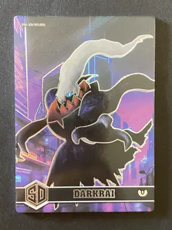 NON TCG Chinese Pokemon Elf Eif Origin Collection 3.0 SD Darkrai - Image 1
