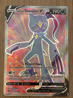 ** Hisuian Sneasler V Full Art - 174/189 - Astral Radiance - Pokemon Card ** - Image 1