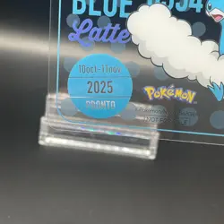 TYLTALIS Pokemon × PRONTO CAFE PROMO Clear Card Japan 2025 - Image 3