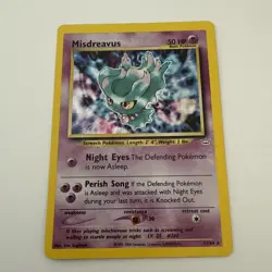 NEAR MINT- Misdreavus (11/64) Holo Neo Revelation Pokemon Card! - Image 1