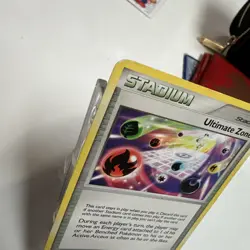 Ultimate Zone 91/99 Arceus Uncommon Stadium Pokemon Card LP Excellent - Image 3