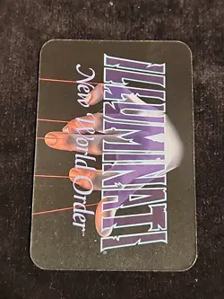 "Alien Abduction" Card INWO Illuminati New World Order Card Game - Image 2