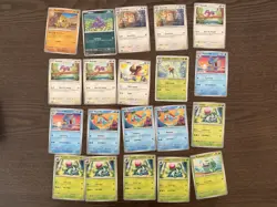 Pokemon TCG Card Lot Scarlet Violet 151 With 22 Holos - Image 2