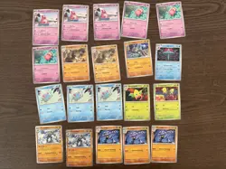 Pokemon TCG Card Lot Scarlet Violet 151 With 22 Holos - Image 4