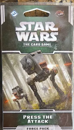 FFG Star Wars: The Card Game - Press the Attack Force Pack SEALED - Image 1