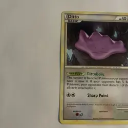 Ditto 17/102 HS Triumphant Pokemon Card LP +NM🔥🔥 - Image 3