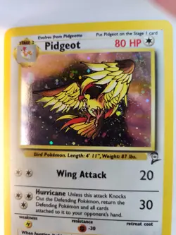 Pidgeot Base Set 2 Holo Pokemon Card WOTC NM - Image 5