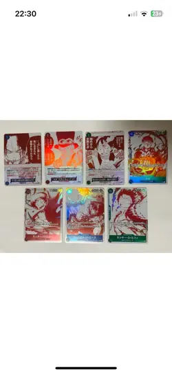 One Piece Card Game 3rd Anniversary! Treasure Campaign Pack Promo Set - Image 1