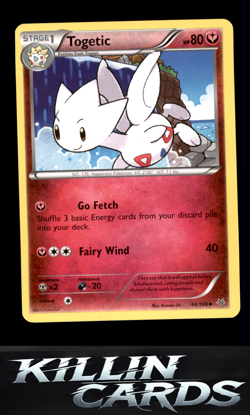Togetic 44/108 Pokemon Uncommon XY - Roaring Skies Card LP - Image 1