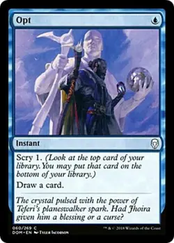 X4 Opt Dominaria LP/NM MTG Magic DNA GAMES - Image 1