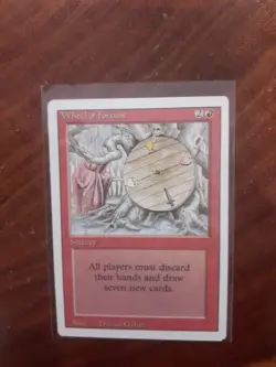 Wheel of Fortune Revised Edition MTG 1994 - Image 1