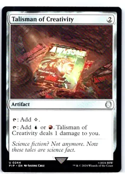 #244 Talisman of Creativity Universes Beyond: Fallout Uncommon - Image 1