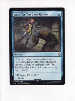 MAGIC THE GATHERING MTG COMMANDER: FINAL FANTASY AN OFFER YOU CAN'T REFUSE - Image 1