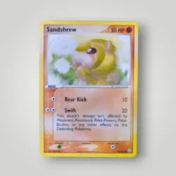 Pokemon TCG - Team Rocket Returns - Sandshrew 74/109 - NM - Image 1