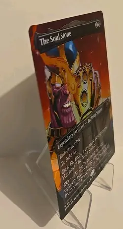 🔥🔥The Soul Stone🔥🔥 (Borderless) MTG Marvel's Spider-Man Foil - Image 3