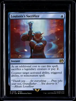 Louisoix's Sacrifice - 59 - FIN - NM - MTG Magic the Gathering - Image 1