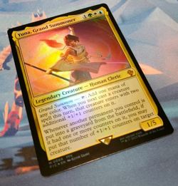 Yuna, Grand Summoner FOIL - Final Fantasy Commander - NM (see pics) MTG - Image 3