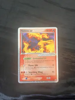 Moltres EX Collector's Window Tins Nintendo Promo Holo Pokemon LP- - Image 3