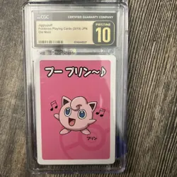 Jigglypuff Japanese - Pokemon Old Maid CGC PRISTINE 10 - Image 1