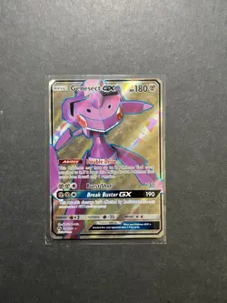 Genesect GX 204/214 SM Lost Thunder Full Art Ultra Rare Pokemon Card PTCG NM - Image 1