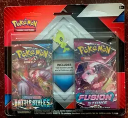 🔥 Pokemon TCG Sword & shield 🔥 2 Packs + Pin Complete Set Of 4 Sealed English - Image 5