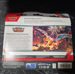 Pokemon TCG Scarlet & Violet - Obsidian Flames Booster Blister - 3 Packs - Image 2