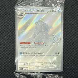 Pokemon TCG Holiday Calendar 2025 Crabominable Stamped Promo 149/142 Sealed - Image 1