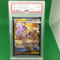 2025 POKEMON MEG EN-MEGA EVOLUTION #182 MEGA KANGASKHAN EX PSA 10 - Image 1