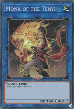 Yugioh Monk Of The Tenyi OP18-EN012 Ultra Rare NM - Image 1