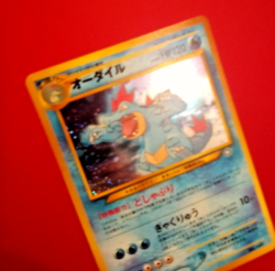 Feraligatr Holo - Japanese Neo Genesis - Pokemon TCG - Image 3