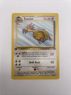 Pokemon TCG Fearow Jungle 36/64 Regular 1st Edition Uncommon - Image 3