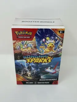 Pokemon TCG SURGING SPARKS Booster Bundle (6 Packs) - New/Sealed - Free Shipping - Image 1