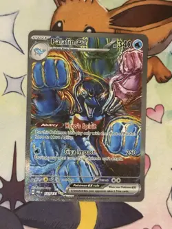 Pokemon Palafin Ex 151/131 Special Illustration Rare Prismatic Evolutions SIR - Image 1
