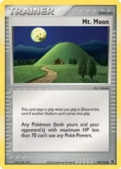 2x Mt. Moon (#94/112) EX - FireRed & LeafGreen LP Pokemon - Image 1