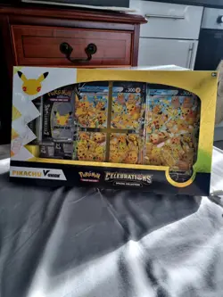 POKEMON TCG CELEBRATIONS PIKACHU V UNION SPECIAL COLLECTION BOX BRAND NEW SEALED - Image 1