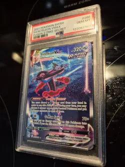2021 Pokemon Inteleon VMAX Alt Art Fusion Strike 266/264 PSA 10 GEM MINT - Image 4