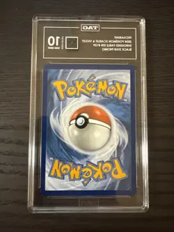 Pecharunt 129 Pokemon SVP Shrouded Fable Black Star Promo Full Art TAG 10 GM - Image 2