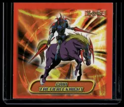 Topps YuGiOh Sticker Collection #13 Gaia the Fierce Knight 13 of 53 2002 - Image 1