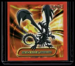 Topps YuGiOh Sticker Collection #18 Red-Eyes B Dragon 18 of 53 2002 - Image 1