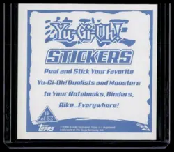 Topps YuGiOh Sticker Collection #18 Red-Eyes B Dragon 18 of 53 2002 - Image 2