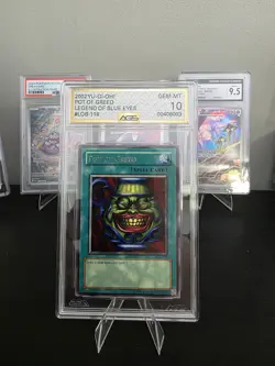 Pot of Greed LOB-119 the Legend of Blue Eyes White Dragon Unlimited AGS 10 - Image 1