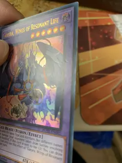 Garura, Wings of Resonant Life POTE-EN082 Ultra Rare LP 1st Edition Yugioh - Image 2