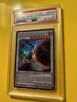 YuGiOh FLOWER CARDIAN LIGHTSHOWER #DRL3-EN039🔥PSA 10🔥1st ED-2016 SECRET RARE - Image 5