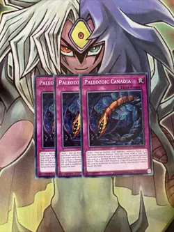 SDCS-EN039 x3 Paleozoic Canadia Common Excellent Condition Yugioh - Image 1