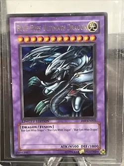 Limited Edition Yu-Gi-Oh! Blue-Eyes Ultimate Dragon (JMP-EN005) Ultra rare - Image 1