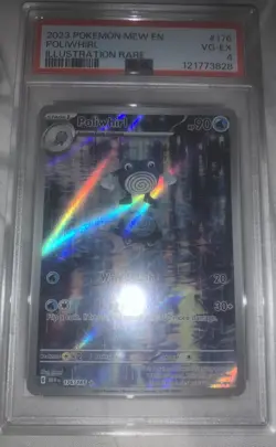 POLIWHIRL POKEMON TCG 151 - 176/165 PSA 4 UNIQUE POP 1 - GRADED CARD - Image 5