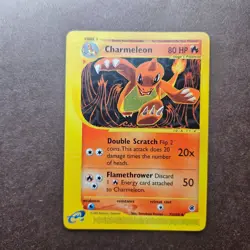Charmeleon 73/165 Pokemon Expedition Base Set Uncommon Card - LP - Image 1